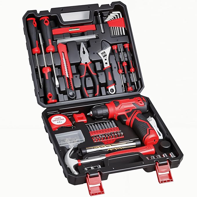 SheDrill Pro™ Cordless Drill Set